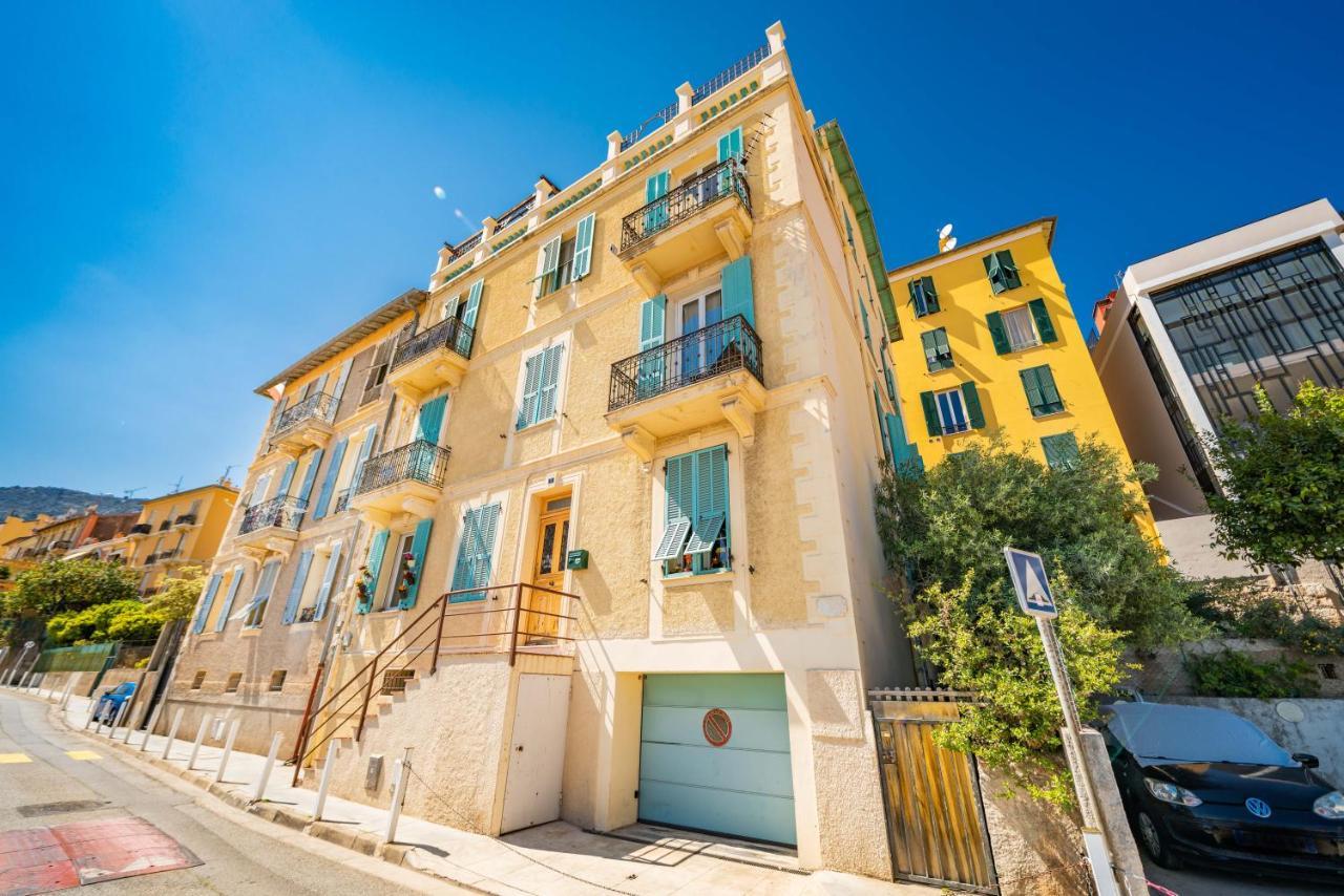 Appartement Frontiere De Monaco - Balconnet Vue Mer - Ba à Beausoleil Extérieur photo